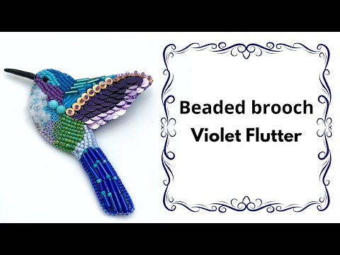 Introducing our handmade brooch in the shape of a hummingbird, crafted with meticulous attention to detail – Ornamentico shop